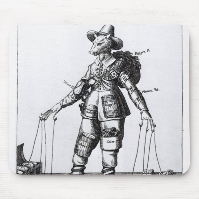 Tapis De Souris L'image de Pattenty', c.1641-50 (Devant)