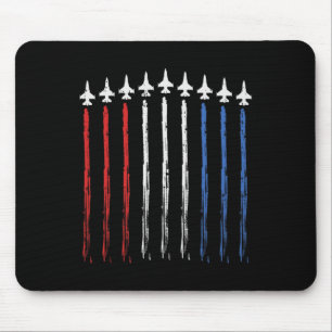 Tapis De Souris L'indépendance américaine du drapeau 4 juillet pat