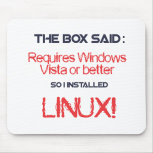 Tapis De Souris Linux est meilleur