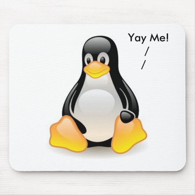 Tapis De Souris Linux-pingouin-Tux (Devant)