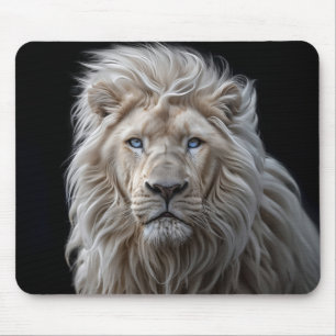 Tapis De Souris Lion blanc Majestic Guardian #1