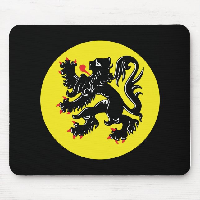 Tapis De Souris Lion de Flandre (Devant)
