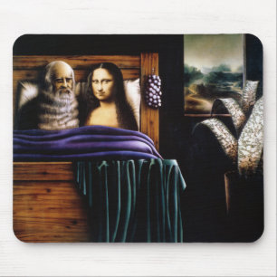 Tapis De Souris Lion et Mona