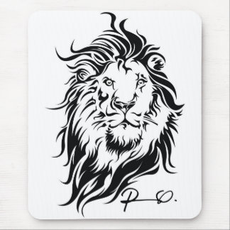 Tapis De Souris Lion tribal