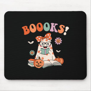 Tapis De Souris Lire plus Livres Éffrayant enseignant Cute Hallowe