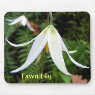 Tapis De Souris Lis de faon Mousepad