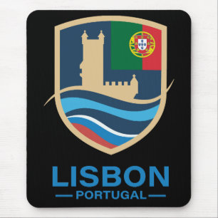 Tapis De Souris Lisbonne Portugal Europe