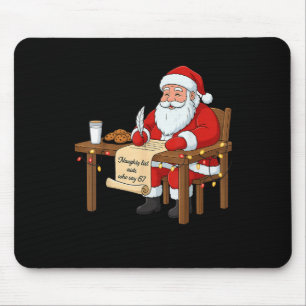 Tapis De Souris Liste des vilains aide à dire 67 Meme de Noël