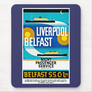 Tapis De Souris Liverpool - Ferry Belfast