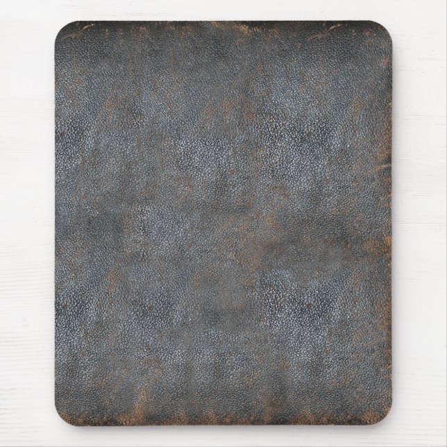 Tapis De Souris Livre antique simili cuir usé (Devant)