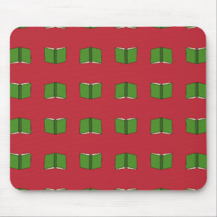 Tapis De Souris Livre vert de dessin