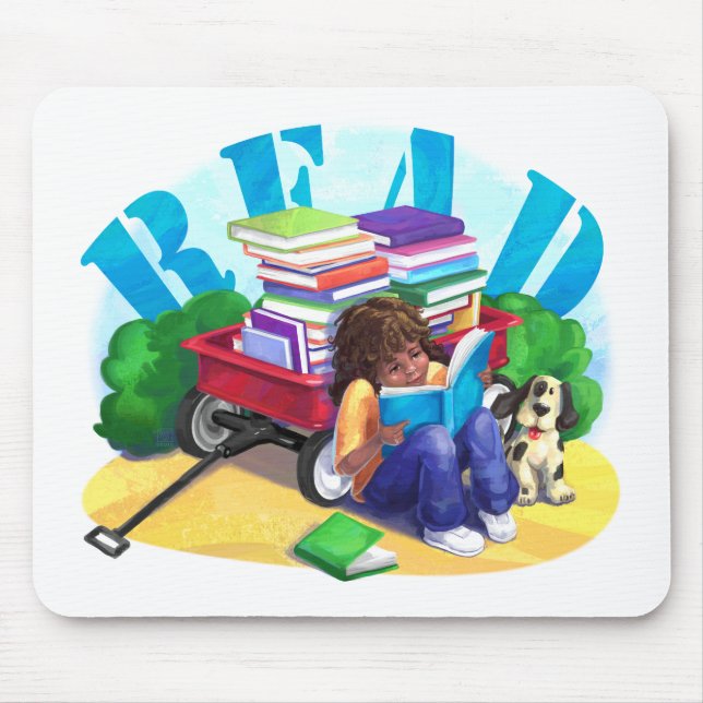 Tapis De Souris Livre Wagon (Devant)