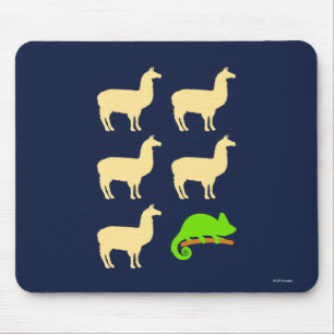 Tapis De Souris Llama Llama Llama Llama Chameleon