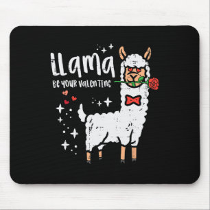 Tapis De Souris Llama Soyez Votre Saint Valentin Alpaga Hommes Gar