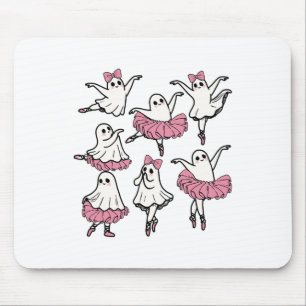 Tapis De Souris Llet Ghost Dancer Cute Boo Danser Halloween