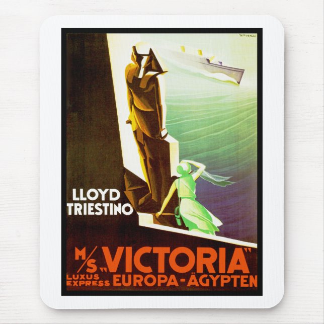 Tapis De Souris Lloyd Triestino ms Victoria (Devant)
