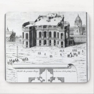 Tapis De Souris L'observatoire royal à Paris, 1741