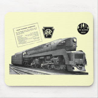 Tapis De Souris Locomotive à vapeur de T-1 de chemin de fer de la