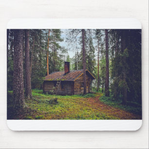 Tapis De Souris Logement Cabine Maison de cottage Maison Finlande