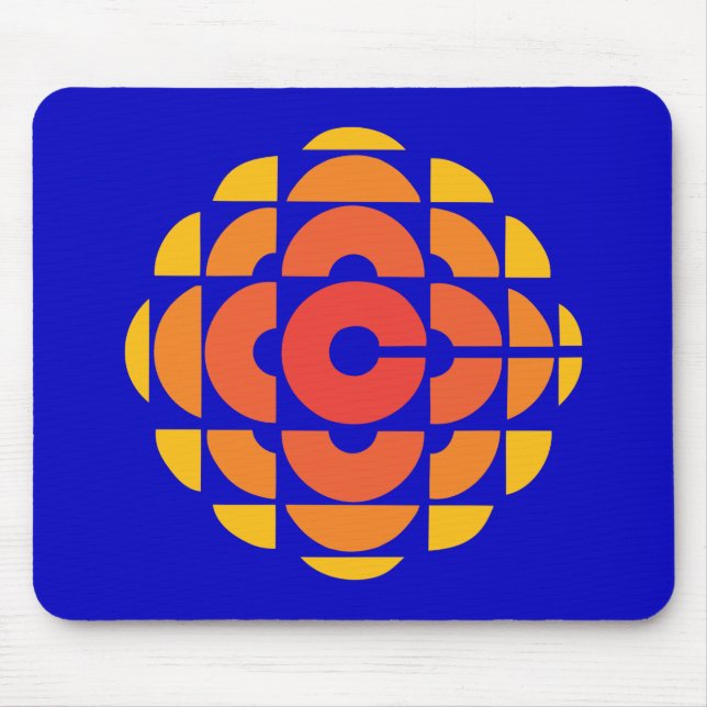 Tapis De Souris Logo CBC 1974 (Devant)