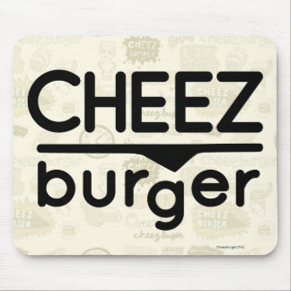 Tapis De Souris Logo de Cheezburger (noir)