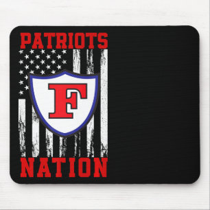 Tapis De Souris Logo De La Nation De Freedom Patriots