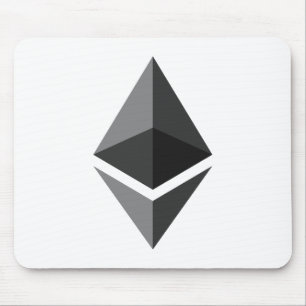 Tapis De Souris Logo de l'Ethereum uniquement