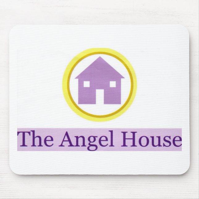 Tapis De Souris logo de maison d'ange (Devant)