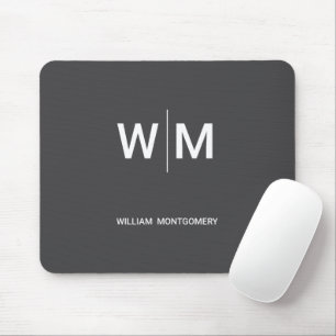 Tapis De Souris Logo de marque noire   Entreprise