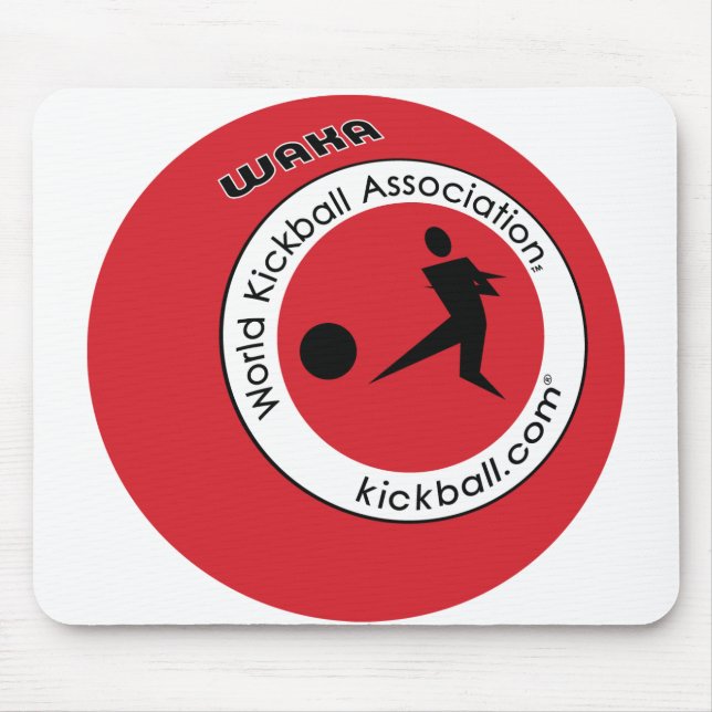 Tapis De Souris Logo de Mousepad - de Kickball (Devant)