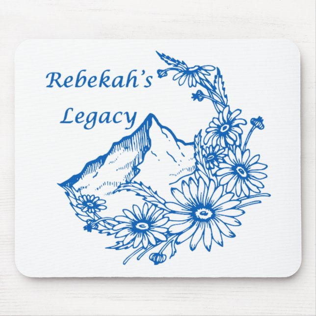 Tapis De Souris Logo de Rebekah's Legacy Mousepad (Devant)