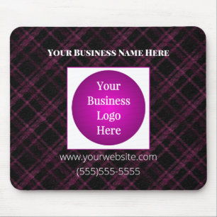 Tapis De Souris Logo d'entreprise Mousepad personnalisé à platin
