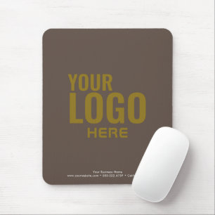 Tapis De Souris Logo d'entreprise personnalisé Black Mouse Pad pr