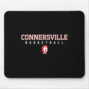 Tapis De Souris Logo des Connersville Spartans Sketll Hs 