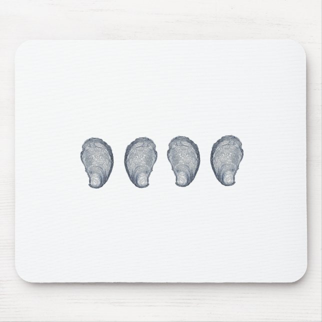Tapis De Souris Logo d'huîtres (Devant)