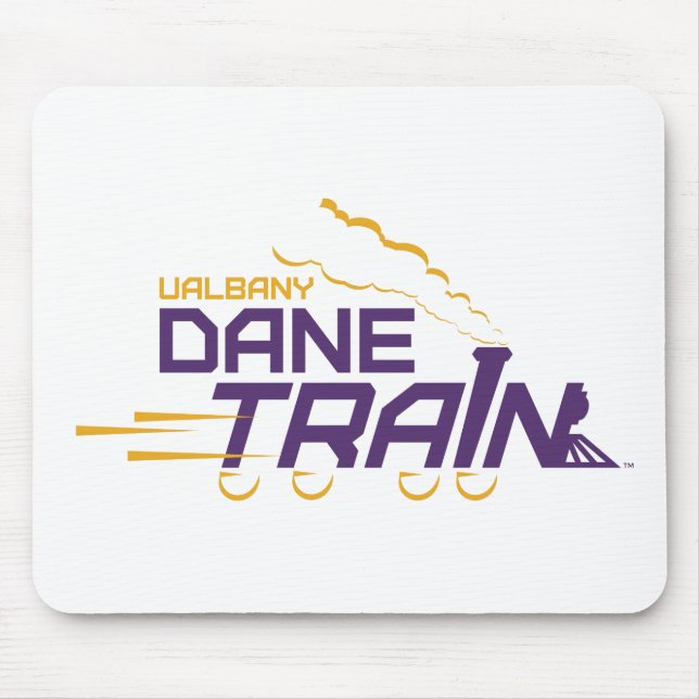 Tapis De Souris Logo du train UAlbany Dane (Devant)