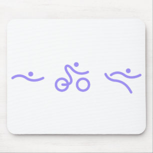 Tapis De Souris Logo du triathlon