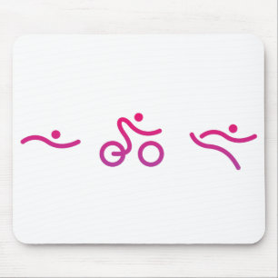 Tapis De Souris Logo du triathlon