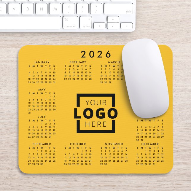Tapis De Souris Logo Entreprise 2022 personnalisé Calendrier (Créateur téléchargé)