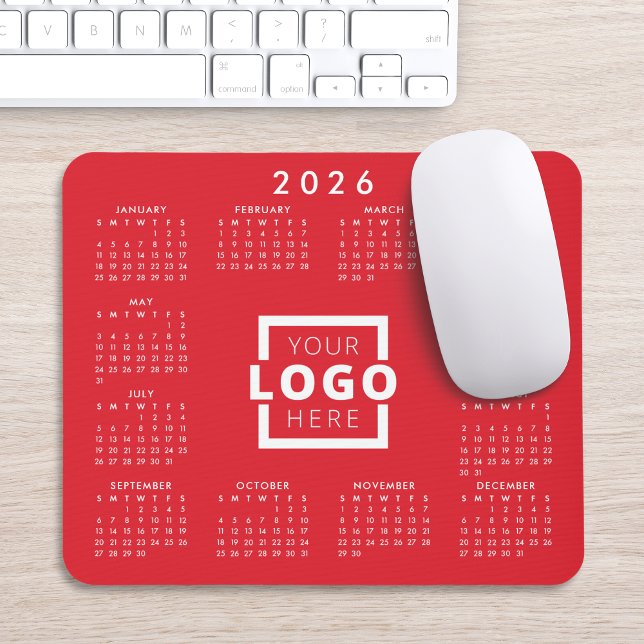 Tapis De Souris Logo Entreprise 2022 personnalisé Calendrier (Créateur téléchargé)