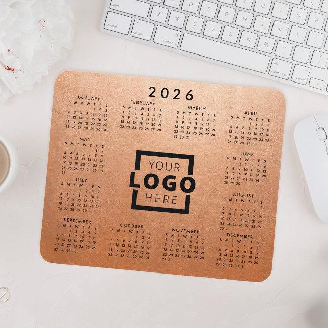 Tapis De Souris Logo Entreprise 2022 personnalisé Calendrier (Créateur téléchargé)