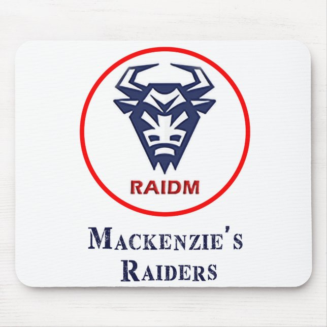 Tapis De Souris Logo grand format RAIDM Mouse Pad (Devant)