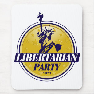 Tapis De Souris Logo libertaire de parti politique