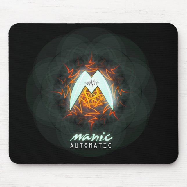Tapis De Souris Logo maniaque (Devant)