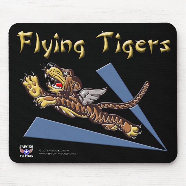 Tapis De Souris Logo Mousepad de Flying Tigers (Devant)