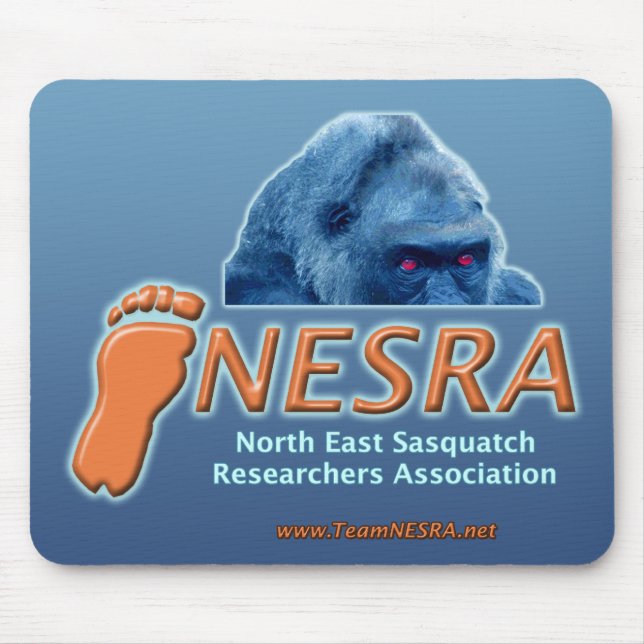 Tapis De Souris Logo Mousepad de NESRA avec la créature (Devant)