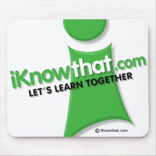 Tapis De Souris logo Mousepad d'iKnowthat