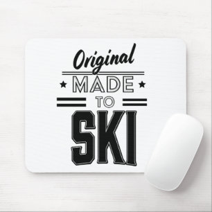 Tapis De Souris Logo Original Made to Ski