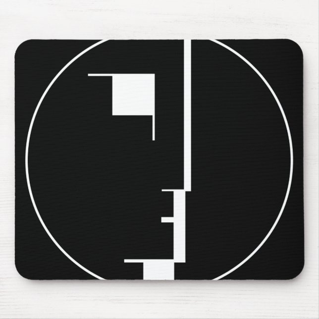 Tapis De Souris Logo Oskar Schlemmer Bauhaus (Devant)