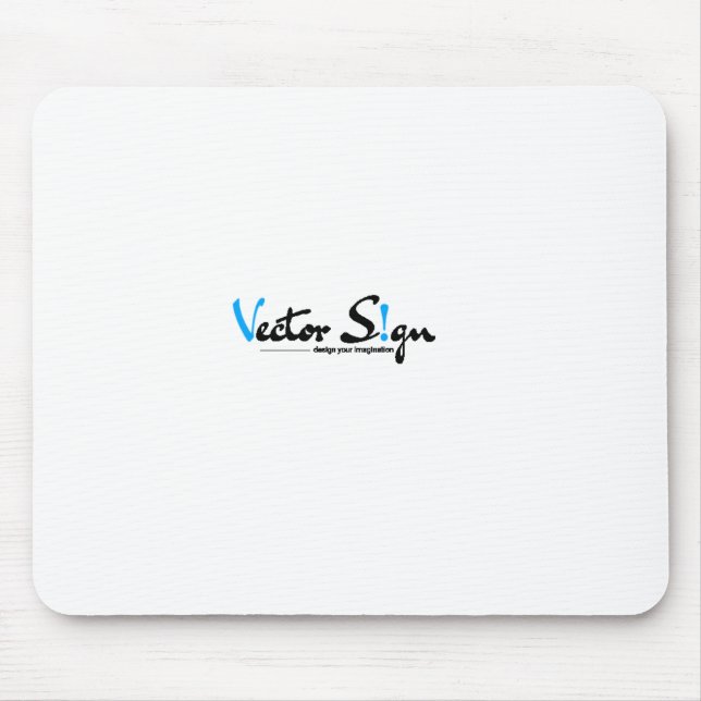 Tapis De Souris Logo Personnalisé (Devant)